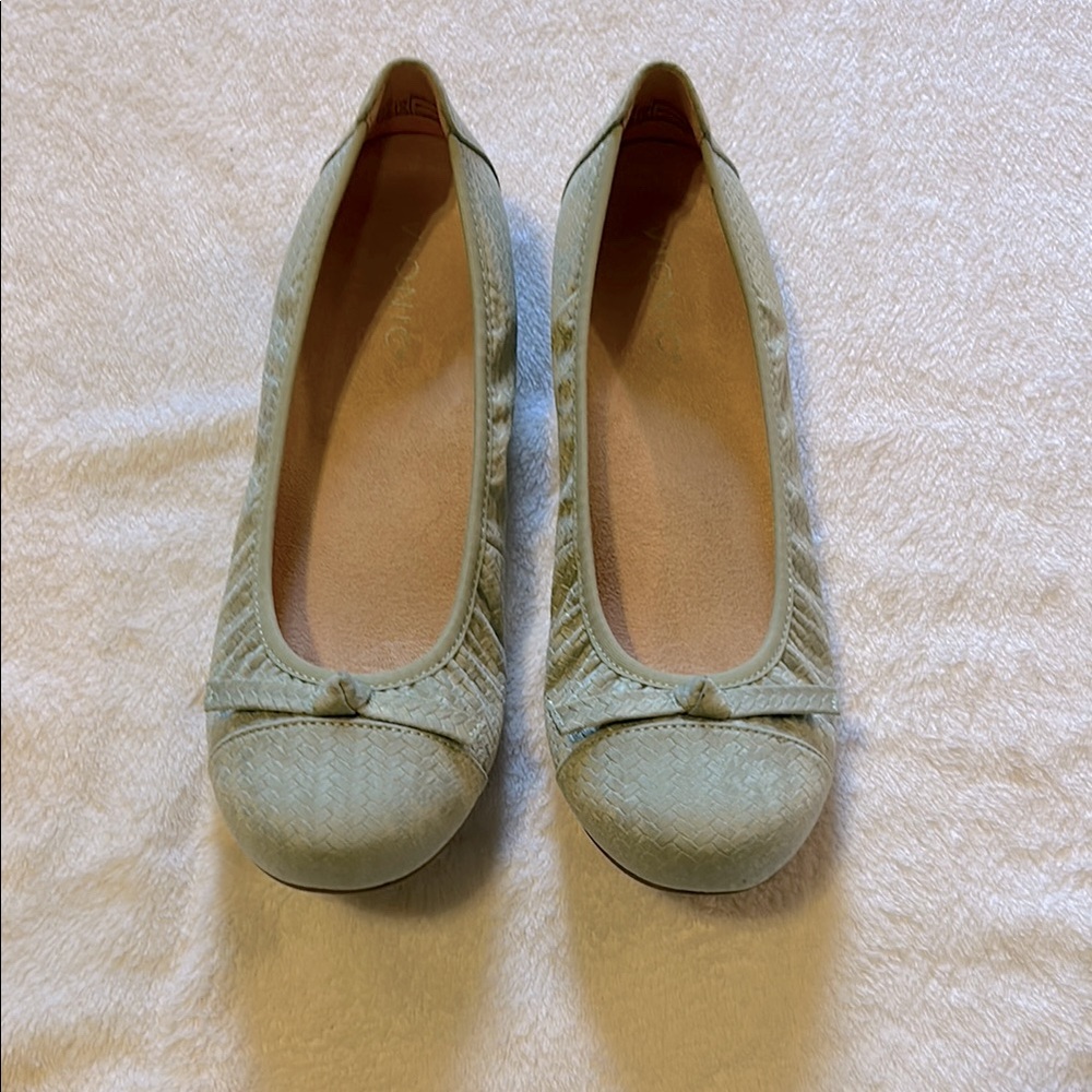 Vionic Light Blue Flats